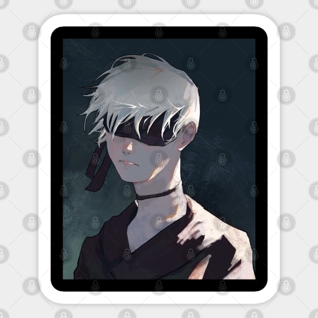 9S Sticker by jinglin_illust